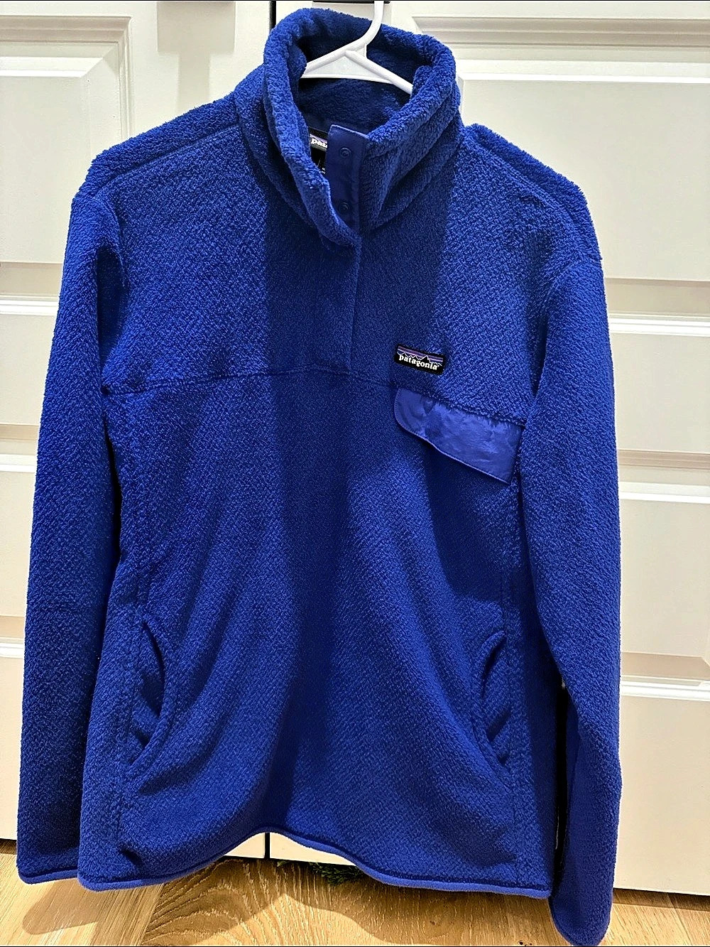 Patagonia Synchilla Snap-T Blue Fleece Pullover Size XL New WO Tag